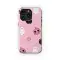 Seamless Ghost Pumpkin Pink Halloween Phone Case iPhone Samsung Cover Pixel 1858 - Image 1