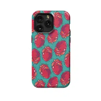 Seamless Human Heart Medicine Phone Case iPhone Samsung Pixel & More 335 - Image 1
