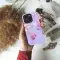 Seamless Lovely Floral Travel Map Plane Ocean Atlantic Phone Case iPhone Samsung Pixel & More 231 - Image 2