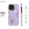 Seamless Lovely Floral Travel Map Plane Ocean Atlantic Phone Case iPhone Samsung Pixel & More 231 - Image 6