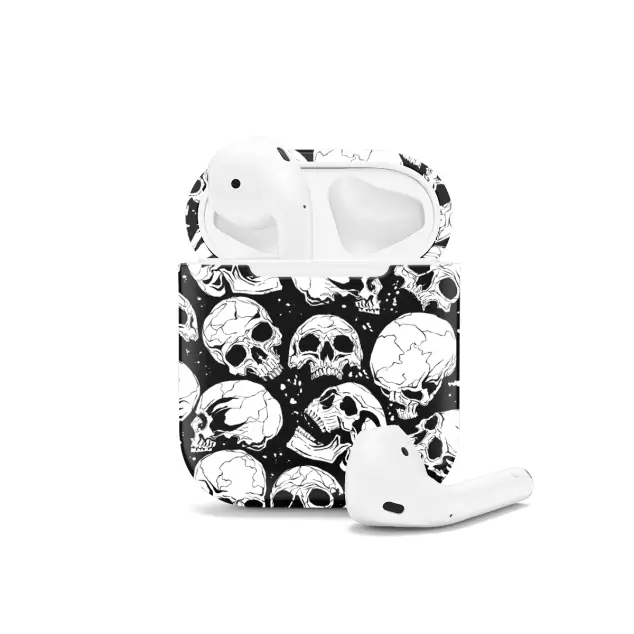 Seamless Skulls AirPods Case AirPods Pro AirPods Pro 2 AirPods 3 AirPods 2 Glossy 1283
