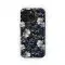 Seamless White Blue Wildflower Leafs Phone Case iPhone Samsung Cover Pixel 1791 - Image 1
