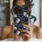 Seamless White Blue Wildflower Leafs Phone Case iPhone Samsung Cover Pixel 1791 - Image 2
