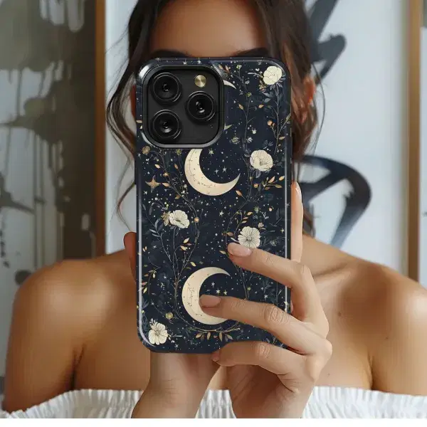 Seashells and Palms Pattern
 Phone Case iPhone Samsung Cover Pixel 5228 - Image 1