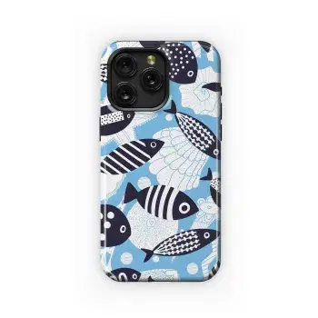 Seaweed and Fish Phone Case iPhone Samsung Cover Pixel 2701 - Image 1