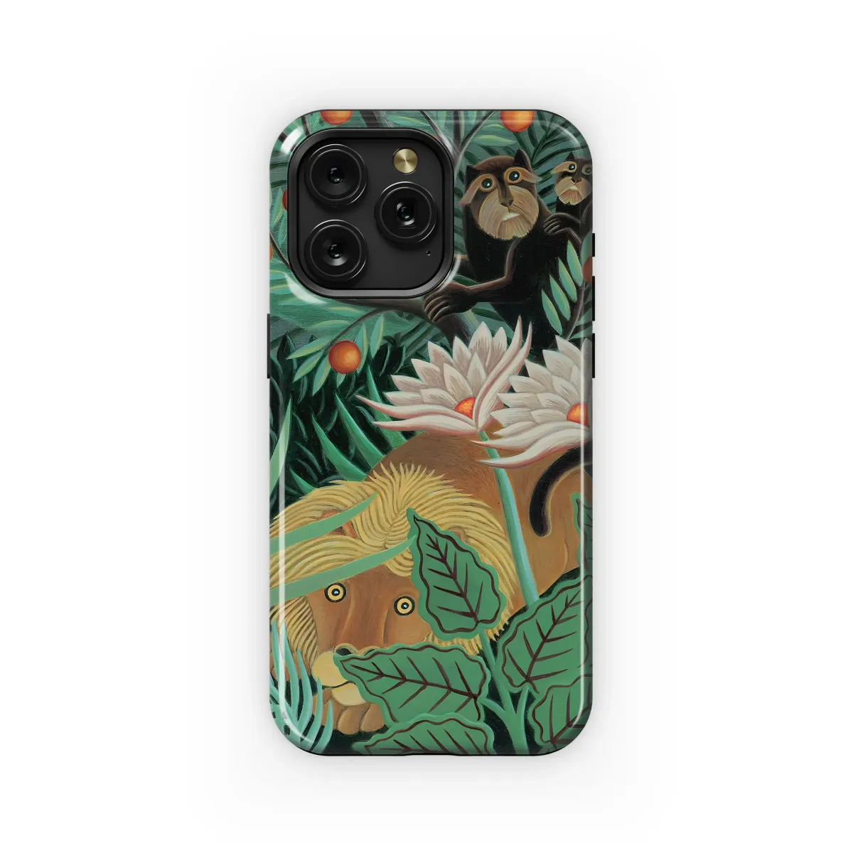 Secrets of the Emerald Jungle Phone Case iPhone Samsung Cover Pixel 6342 - Image 1