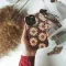 Sepia Tone Retro Floral Bloom Phone Case iPhone Samsung Cover Pixel 7409 - Image 4