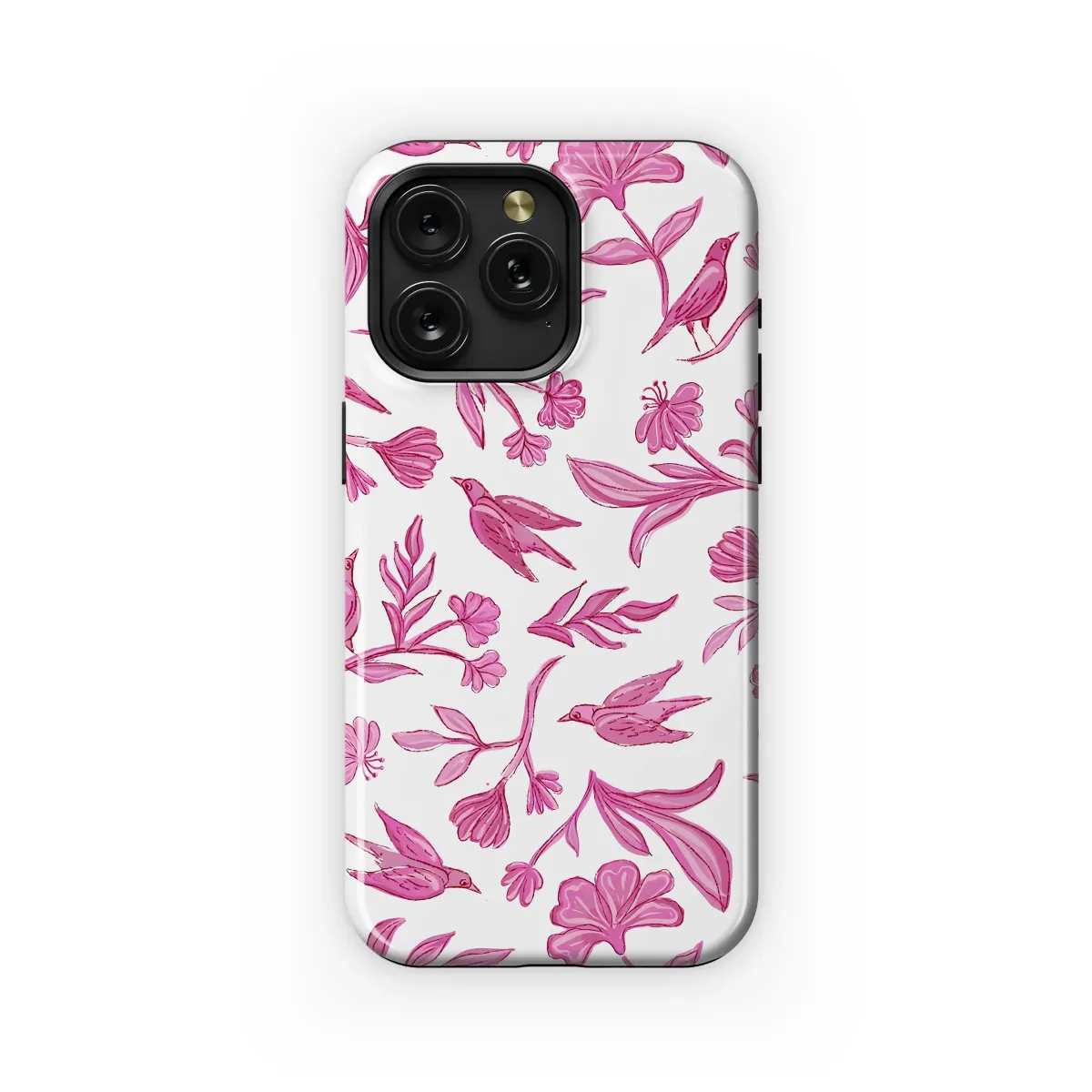 Serenade in Magenta Bloom Phone Case iPhone Samsung Cover Pixel 6785 - Image 1