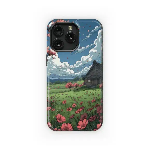 Serene Blossom House
 Phone Case iPhone Samsung Cover Pixel 4494 - Image 1