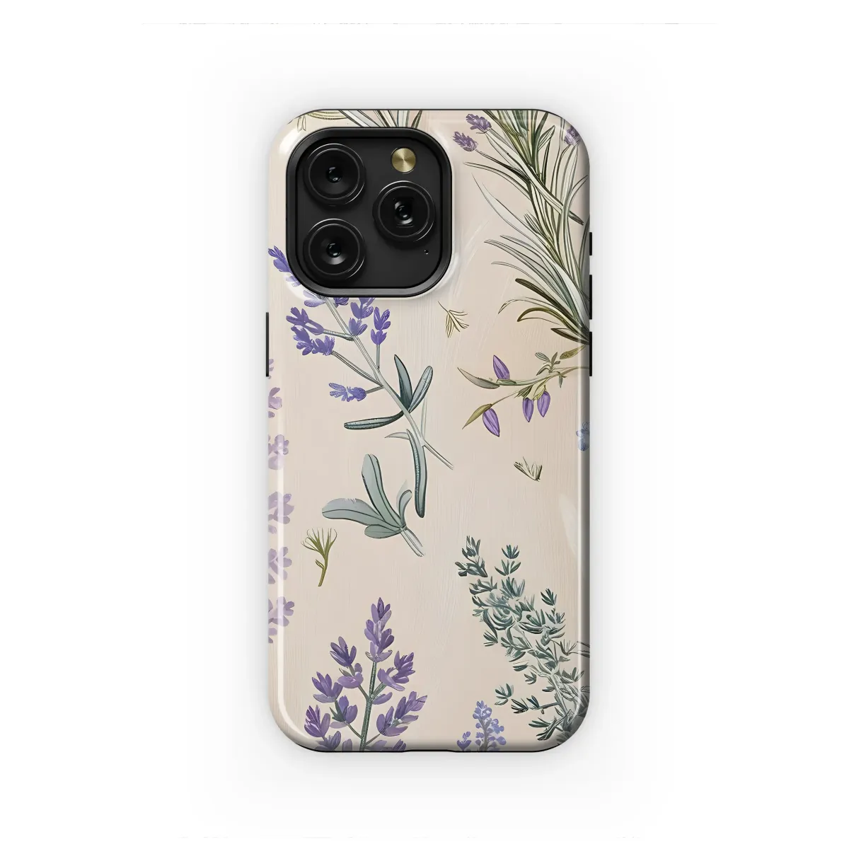 Serene Field of Wild Herbs Phone Case iPhone Samsung Cover Pixel 6666 - Image 1