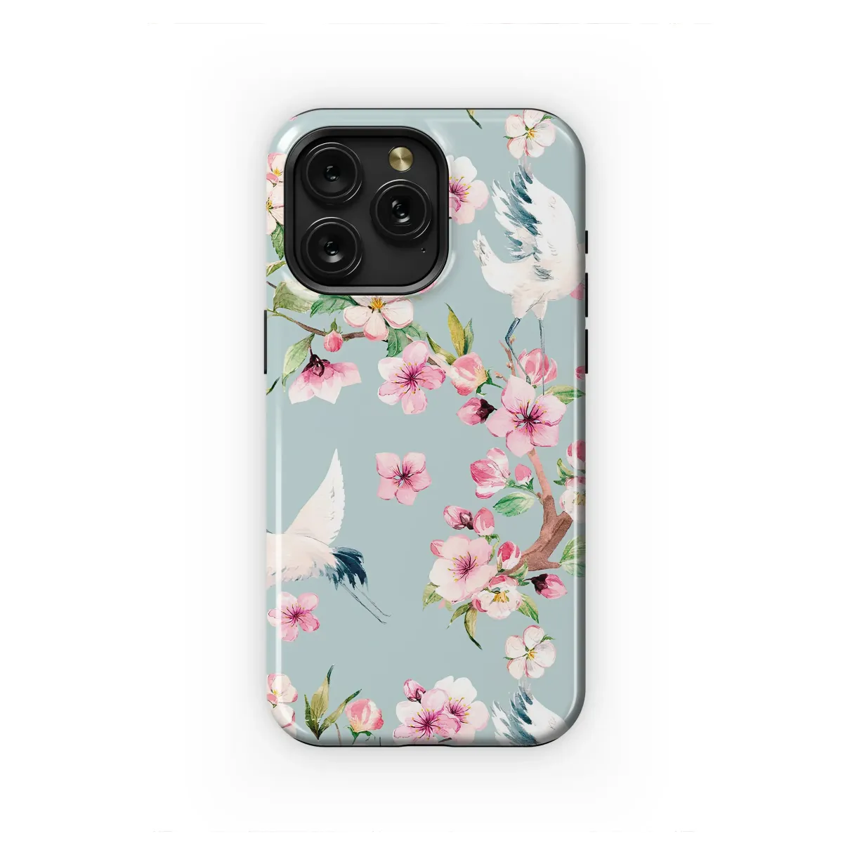 Serene Flight Among Spring Blooms Phone Case iPhone Samsung Cover Pixel 6610 - Image 1