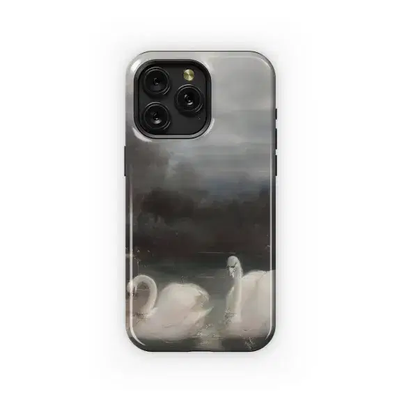 Serene Swan Lake Scene
 Phone Case iPhone Samsung Cover Pixel 4020 - Image 1