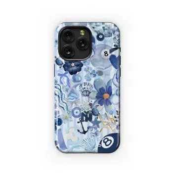 Shades of Blue Ocean Dreams
 Phone Case iPhone Samsung Cover Pixel 4184 - Image 1