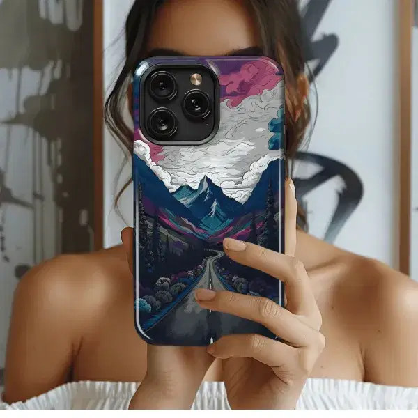 Shades of Blue Ocean Dreams
 Phone Case iPhone Samsung Cover Pixel 4184 - Image 1