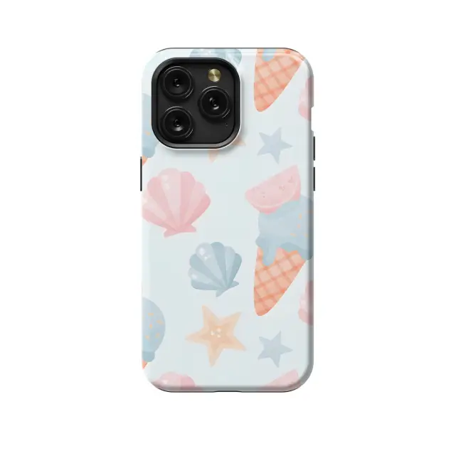 Shells pattern Phone Case iPhone Samsung Cover Pixel 1159