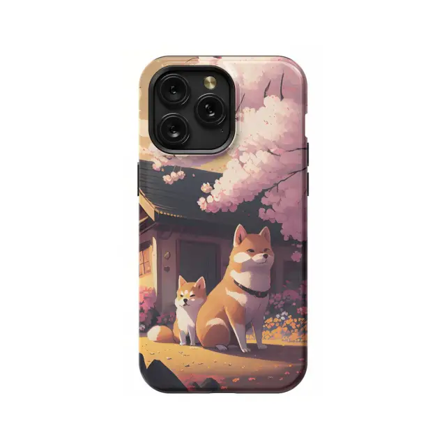 Shiba Inu Cherry Phone Case iPhone Samsung Pixel & More