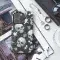 Silver Skulls Ink Splatter Phone Case iPhone Samsung Cover Pixel 5712 - Image 3