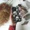 Silver Skulls Ink Splatter Phone Case iPhone Samsung Cover Pixel 5712 - Image 4