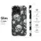 Silver Skulls Ink Splatter Phone Case iPhone Samsung Cover Pixel 5712 - Image 7