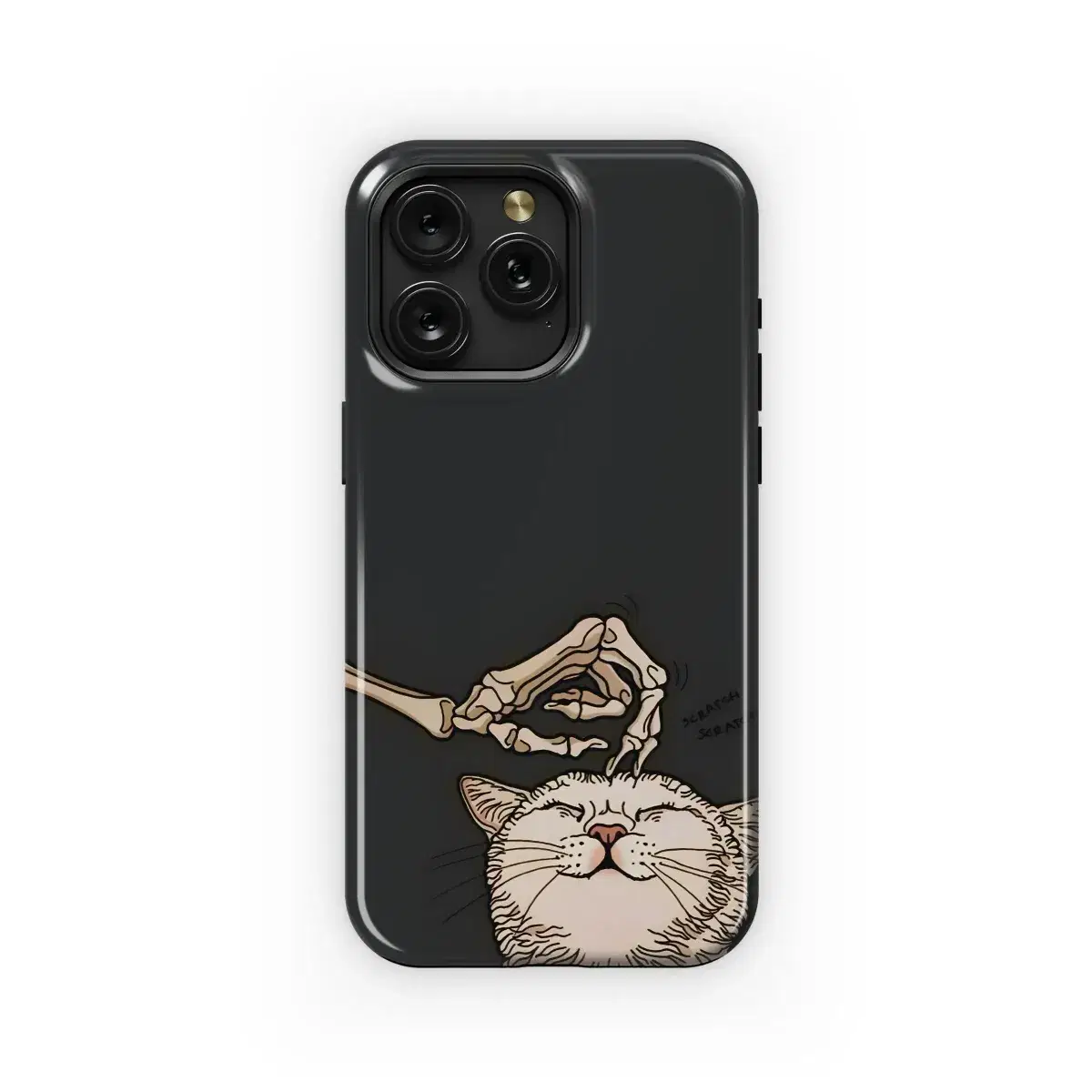 Skeleton Cat Scratches
 Phone Case iPhone Samsung Cover Pixel 4759 - Image 1