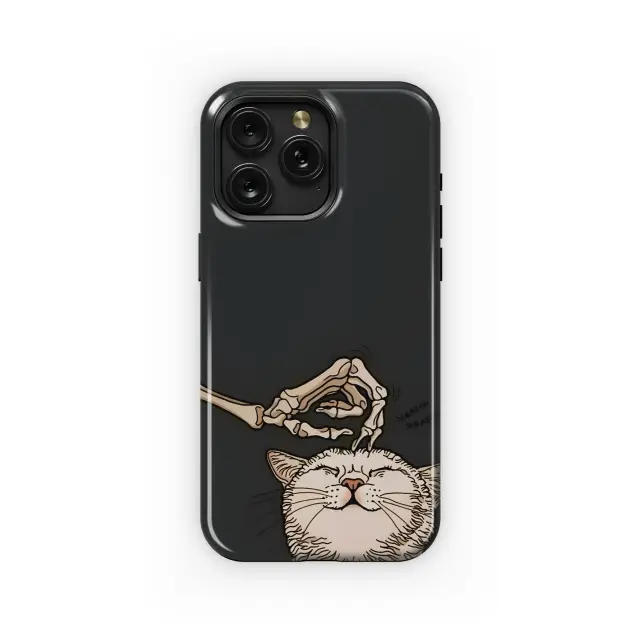 Skeleton Cat Scratches
 Phone Case iPhone Samsung Cover Pixel 4759