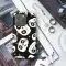 Skeleton Face Pumpkin Pattern Phone Case iPhone Samsung Cover Pixel 2289 - Image 3