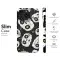 Skeleton Face Pumpkin Pattern Phone Case iPhone Samsung Cover Pixel 2289 - Image 7