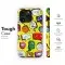 Sketch of school elements Phone Case iPhone Samsung Cover Pixel 3215 - Image 6