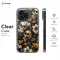 Skull Head Floral Paradise Phone Case iPhone Samsung Cover Pixel 1701 - Image 8