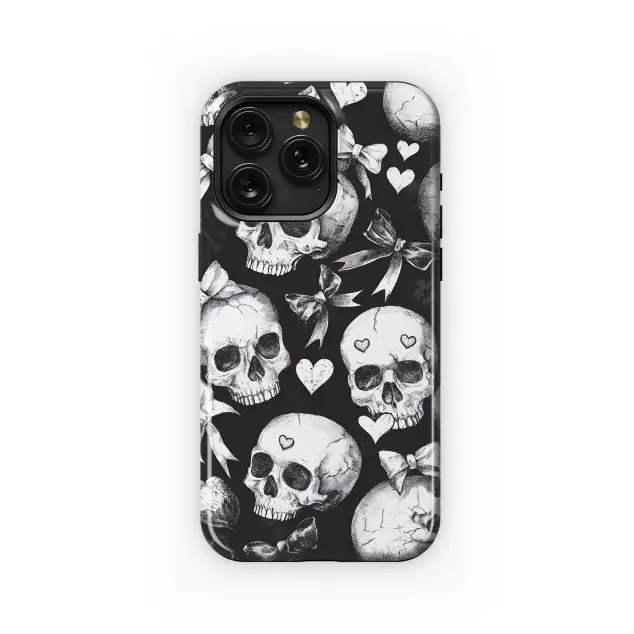 Skulls & Bows Darling
 Phone Case iPhone Samsung Cover Pixel 5482