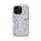 Small Light Purple Floral Phone Case iPhone Samsung Cover Pixel 3111 - Image 1