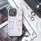 Small Light Purple Floral Phone Case iPhone Samsung Cover Pixel 3111 - Image 3