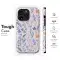 Small Light Purple Floral Phone Case iPhone Samsung Cover Pixel 3111 - Image 6