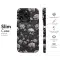 Small White Rose and Skull Phone Case iPhone Samsung Cover Pixel 2877 - Image 7