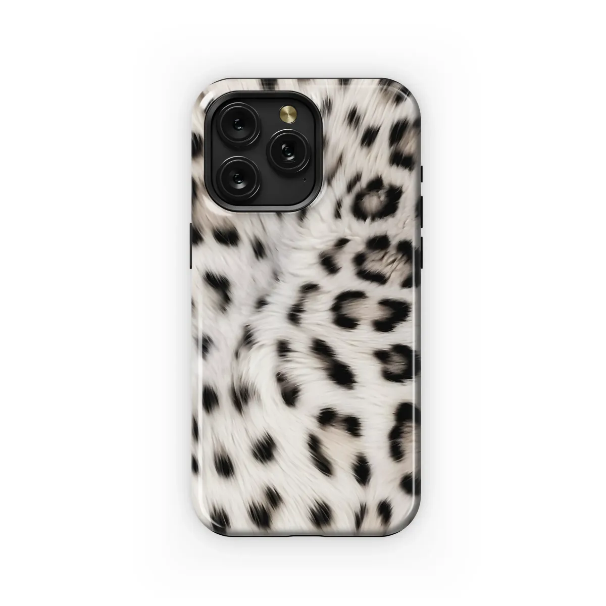 Snow Leopard Spots Fur Texture Phone Case iPhone Samsung Cover Pixel 5780 - Image 1