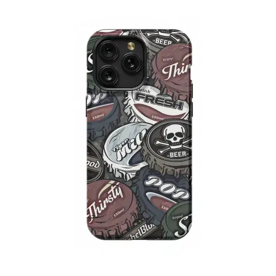 Soda Pop Caps Phone Case iPhone Samsung Pixel & More 114 - Image 1