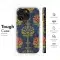 South Indian Lotus Kalamkari Phone Case iPhone Samsung Cover Pixel 3328 - Image 6