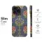 South Indian Lotus Kalamkari Phone Case iPhone Samsung Cover Pixel 3328 - Image 7