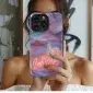 Sparkly Bad B*tch Vibes Only Phone Case iPhone Samsung Cover Pixel 5782 - Image 1