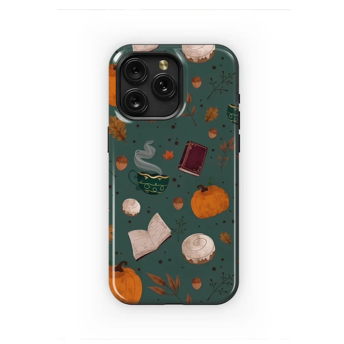 Spiced Tea and Autumnal Tales Phone Case iPhone Samsung Cover Pixel 6961 - Image 1