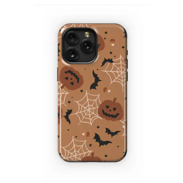 Spooky Sweet Halloween Night Pattern Phone Case iPhone Samsung Cover Pixel 7744