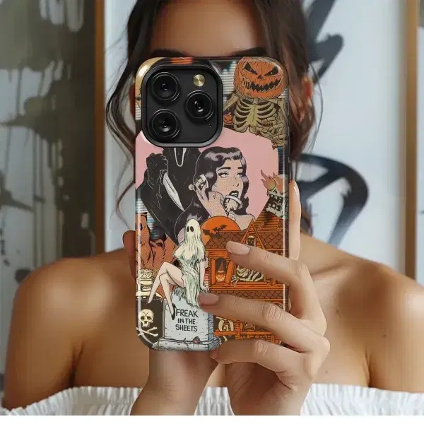Spooky Vintage Halloween
 Phone Case iPhone Samsung Cover Pixel 5665 - Image 1