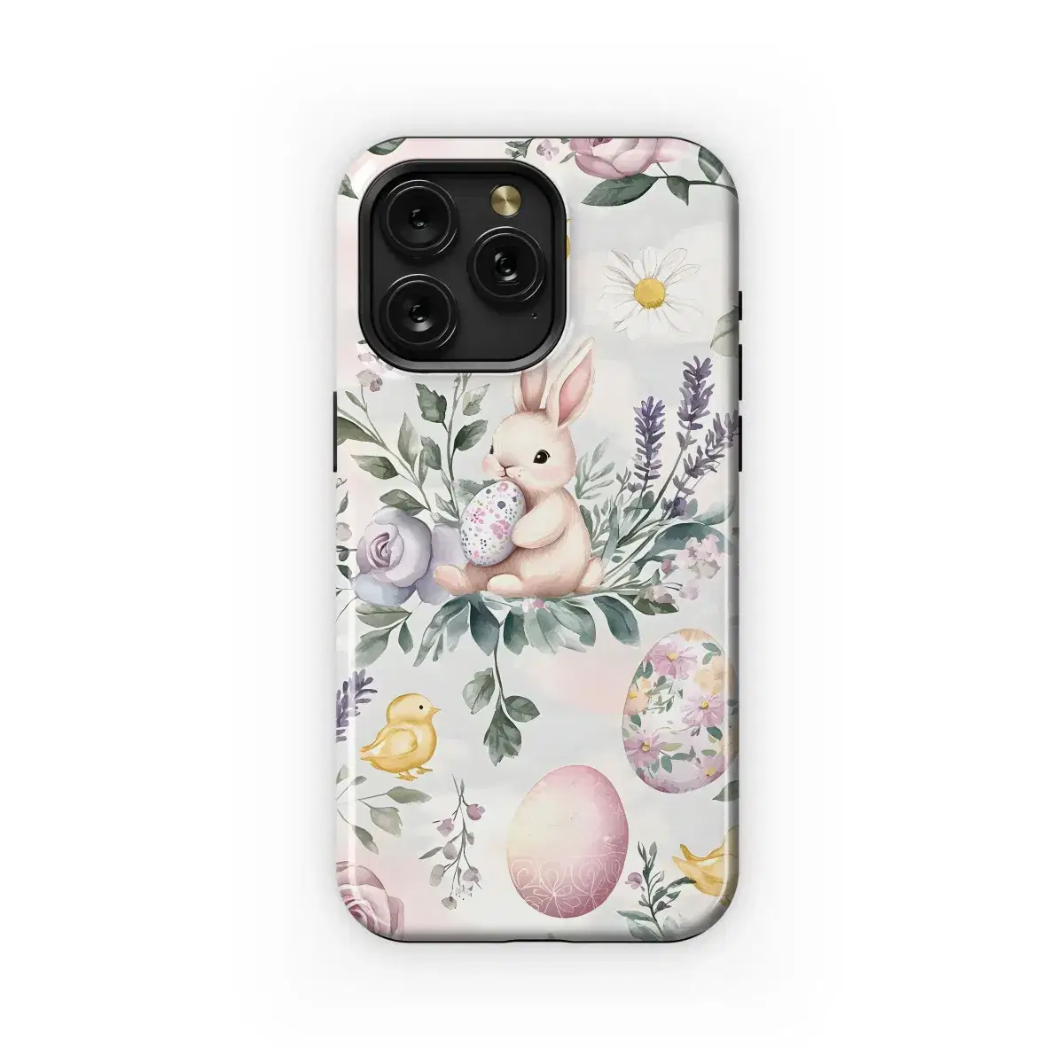 Spring Bunny's Floral Delight Phone Case iPhone Samsung Cover Pixel 4861 - Image 1
