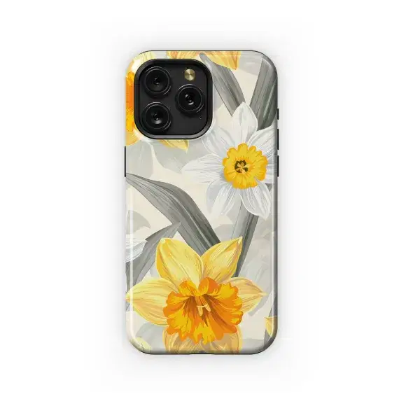 Spring Daffodils Phone Case iPhone Samsung Cover Pixel 1967 - Image 1