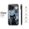Starry Night Black Cat Art Phone Case iPhone Samsung Cover Pixel 5091 - Image 8