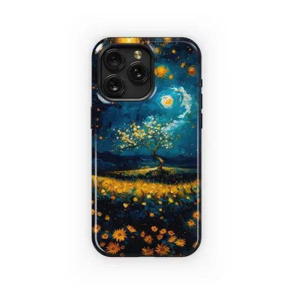 Starry Night Bloom
 Phone Case iPhone Samsung Cover Pixel 4251 - Image 1