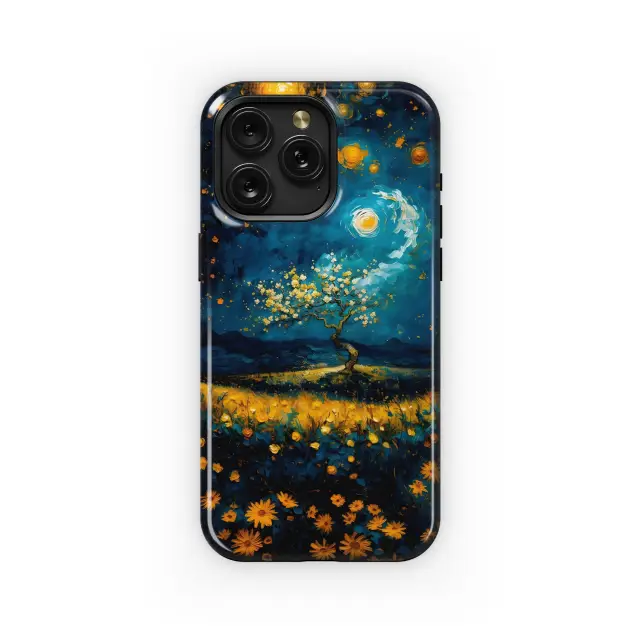 Starry Night Bloom
 Phone Case iPhone Samsung Cover Pixel 4251