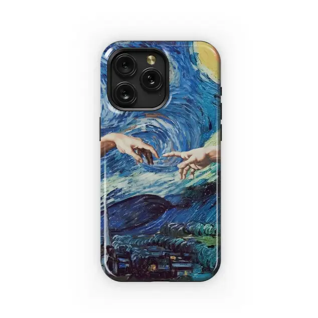 Starry Night Creation
 Phone Case iPhone Samsung Cover Pixel 6107
