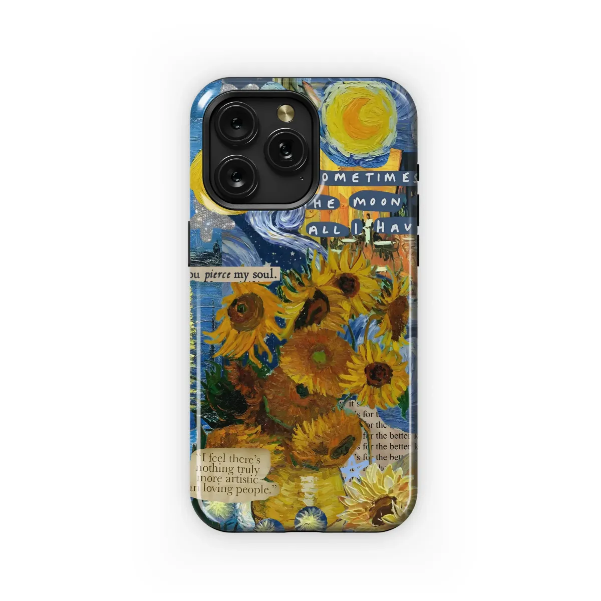 Starry Night Sunflowers
 Phone Case iPhone Samsung Cover Pixel 6088 - Image 1