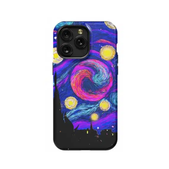 Starry Night Vincent van Phone Case iPhone Samsung Pixel & More - Image 1